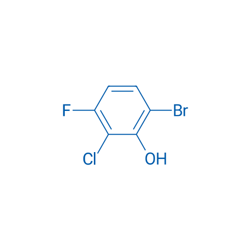 6-Bromo-2-chloro-3-fluorophenol 1g