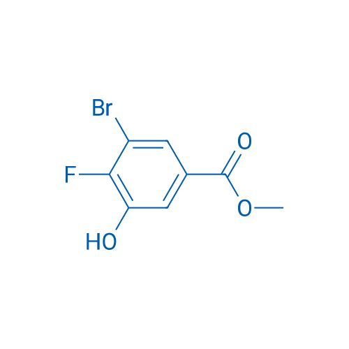 Methyl 3-bromo-4-fluoro-5-hydroxybenzoate 250mg