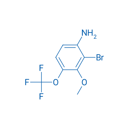 2-Bromo-3-methoxy-4-(trifluoromethoxy)aniline 250mg
