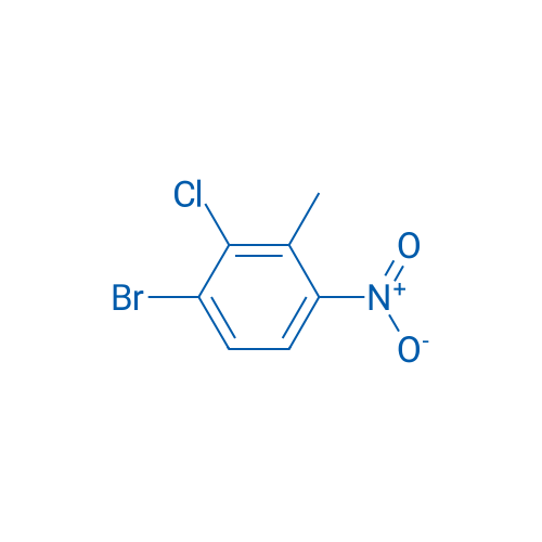 1-Bromo-2-chloro-3-methyl-4-nitrobenzene 1g