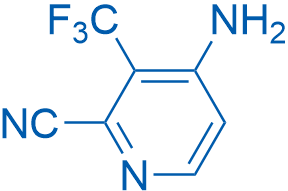 4-Amino-3-(trifluoromethyl)picolinonitrile 10mg