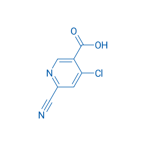 4-Chloro-6-cyanonicotinic acid 1g