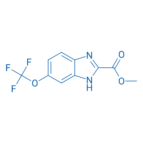 Methyl 6-(trifluoromethoxy)-1H-benzo[d]imidazole-2-carboxylate 100mg
