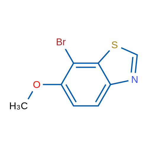 7-Bromo-6-methoxybenzo[d]thiazole 1g
