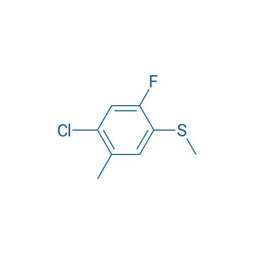 (4-Chloro-2-fluoro-5-methylphenyl)(methyl)sulfane 1g