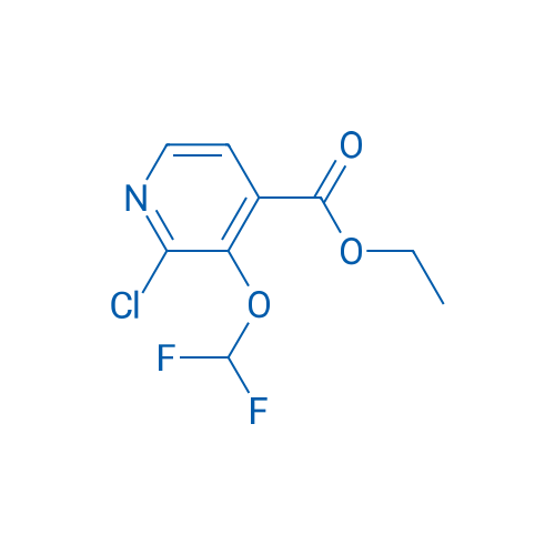 Ethyl 2-chloro-3-(difluoromethoxy)isonicotinate 1g