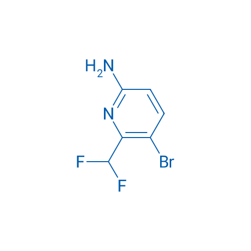 5-Bromo-6-(difluoromethyl)pyridin-2-amine 100mg