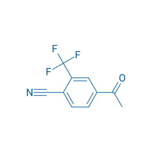 4-Acetyl-2-(trifluoromethyl)benzonitrile 250mg