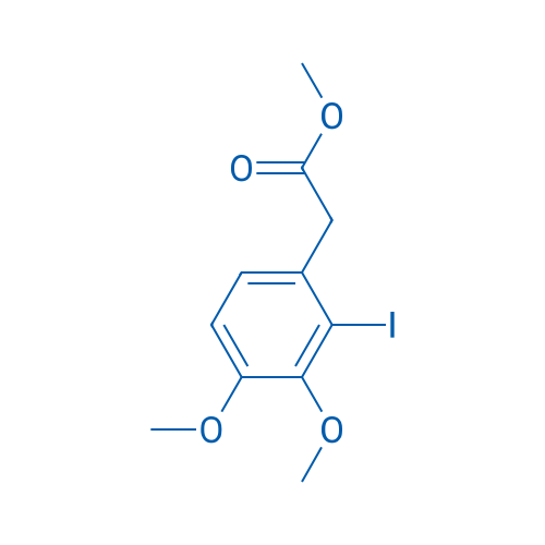 Methyl 2-(2-iodo-3,4-dimethoxyphenyl)acetate 250mg