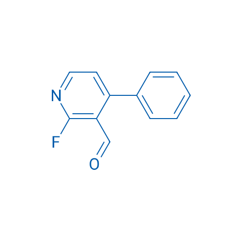 2-Fluoro-4-phenylnicotinaldehyde 100mg