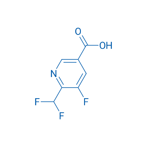 2-(Difluoromethyl)-3-fluoropyridine-5-carboxylic acid 1g