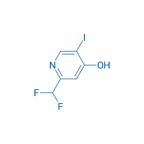 2-(Difluoromethyl)-5-iodo-4-hydroxypyridine 250mg