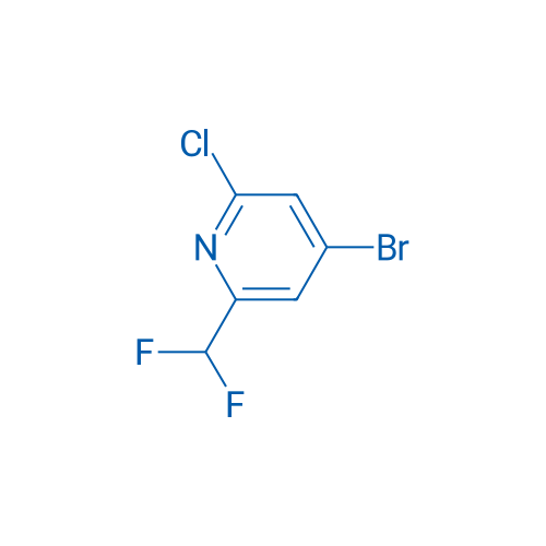 4-Bromo-2-chloro-6-(difluoromethyl)pyridine 100mg