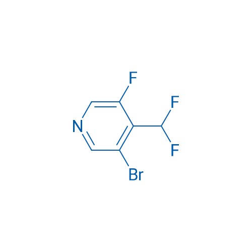 3-Bromo-4-(difluoromethyl)-5-fluoropyridine 250mg