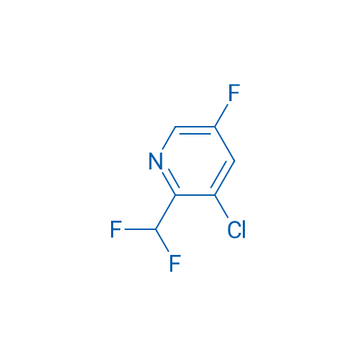 3-Chloro-2-(difluoromethyl)-5-fluoropyridine 1g