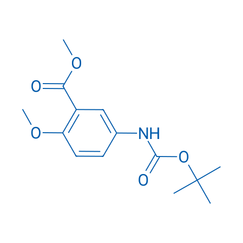 Methyl 5-((tert-butoxycarbonyl)amino)-2-methoxybenzoate 100mg
