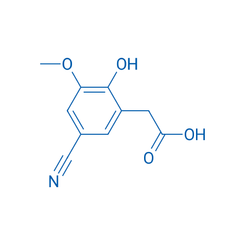 2-(5-Cyano-2-hydroxy-3-methoxyphenyl)acetic acid 1g