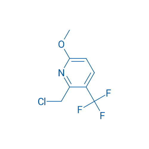 2-(Chloromethyl)-6-methoxy-3-(trifluoromethyl)pyridine 250mg
