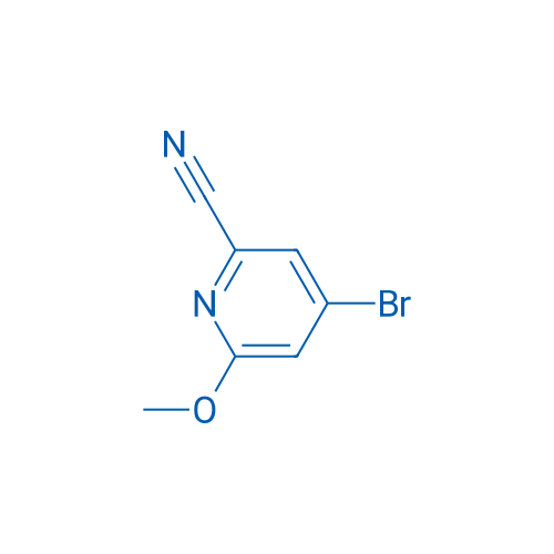 4-Bromo-6-methoxypicolinonitrile 250mg