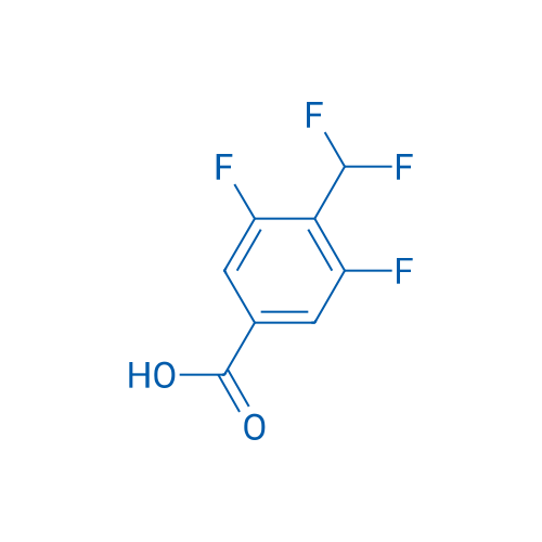 4-(Difluoromethyl)-3,5-difluorobenzoic acid 1g