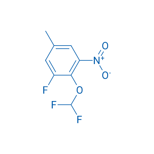 2-(Difluoromethoxy)-1-fluoro-5-methyl-3-nitrobenzene 1g