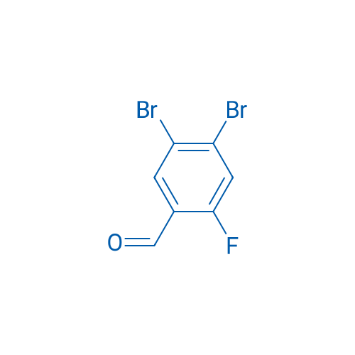 4,5-Dibromo-2-fluorobenzaldehyde 250mg