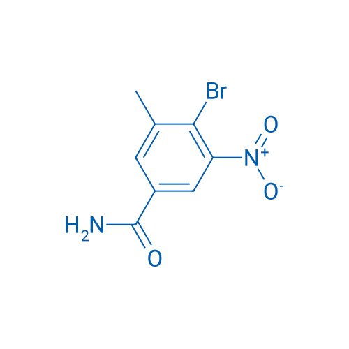 4-Bromo-3-methyl-5-nitrobenzamide 100mg