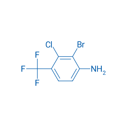 2-Bromo-3-chloro-4-(trifluoromethyl)aniline 1g