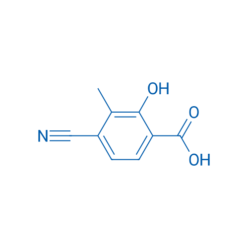 4-Cyano-2-hydroxy-3-methylbenzoic acid 1g