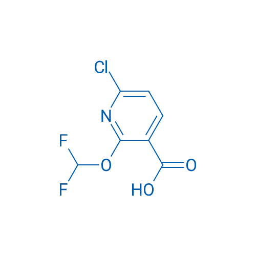 6-Chloro-2-(difluoromethoxy)nicotinic acid 250mg