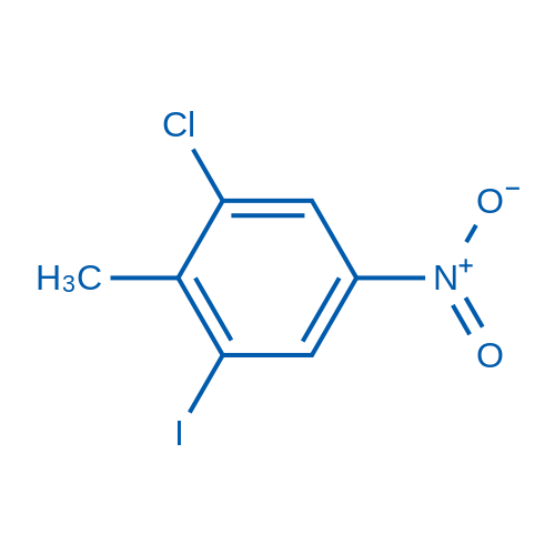 1-Chloro-3-iodo-2-methyl-5-nitrobenzene 100mg