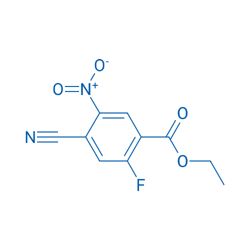 Ethyl 4-cyano-2-fluoro-5-nitrobenzoate 1g