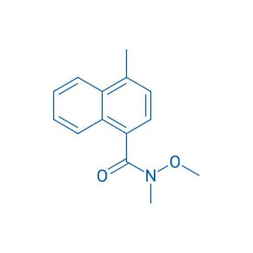 N-Methoxy-N,4-dimethyl-1-naphthamide 1g