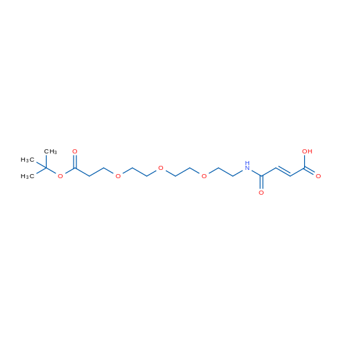 (E)-3-(T-BUtoxy-peg3-ethylcarbamoyl)acrylic acid 250mg