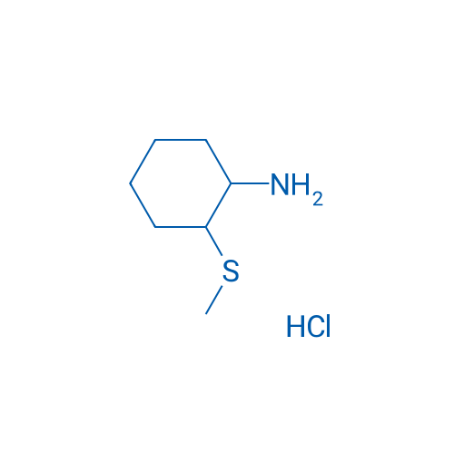 2-(Methylsulfanyl)cyclohexan-1-amine hydrochloride 1g