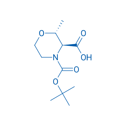 (2R,3S)-4-(tert-Butoxycarbonyl)-2-methylmorpholine-3-carboxylic acid 250mg