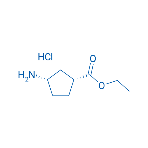 rel-Ethyl (1R,3S)-3-aminocyclopentane-1-carboxylate hydrochloride 100mg
