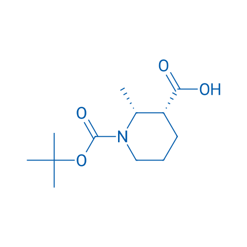 (2R,3R)-1-[(tert-Butoxy)carbonyl]-2-methylpiperidine-3-carboxylic acid 100mg