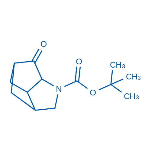 tert-butyl 2-oxo-4-azatricyclo[4.2.1.03,]nonane-4-carboxylate 100mg