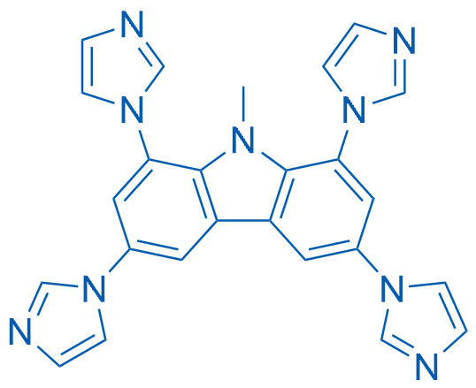 1,3,6,8-Tetra(1H-imidazol-1-yl)-9-methyl-9H-carbazole 1g