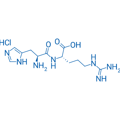 (S)-2-((S)-2-Amino-3-(1H-imidazol-5-yl)propanamido)-5-guanidinopentanoic acid hydrochloride 250mg