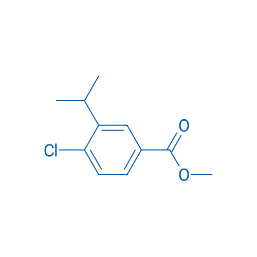 Methyl 4-chloro-3-isopropylbenzoate 100mg