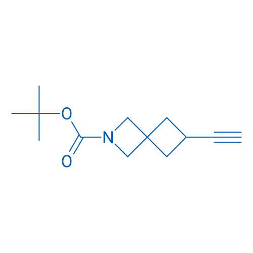 tert-Butyl 6-ethynyl-2-azaspiro[3.3]heptane-2-carboxylate 250mg