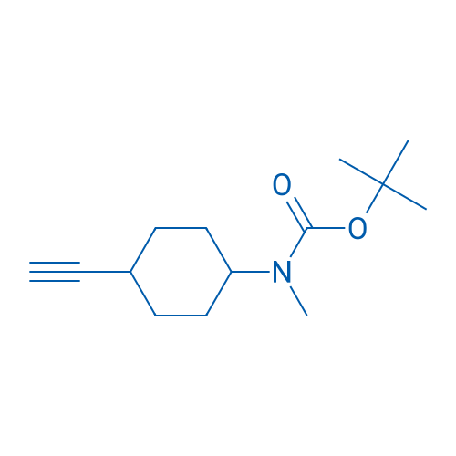 tert-Butyl (4-ethynylcyclohexyl)(methyl)carbamate 250mg