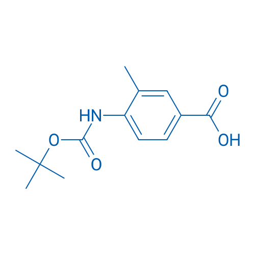 4-((tert-Butoxycarbonyl)amino)-3-methylbenzoic acid 1g