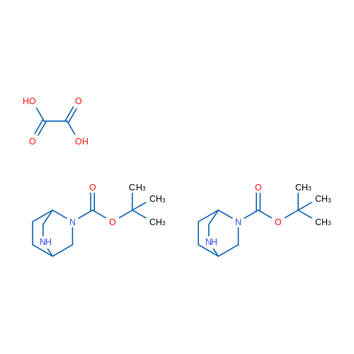 tert-Butyl 2,5-diazabicyclo[2.2.2]octane-2-carboxylate oxalate(2:1) 1g