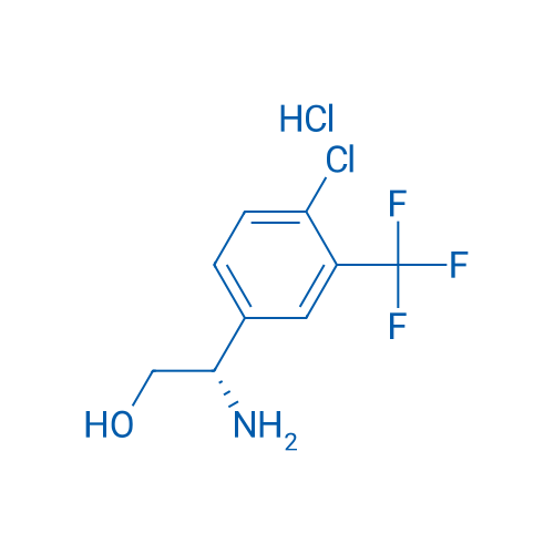 (S)-2-Amino-2-(4-chloro-3-(trifluoromethyl)phenyl)ethanol hydrochloride 100mg