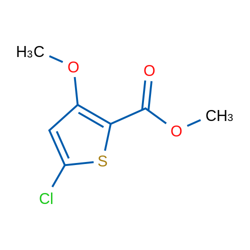 Methyl 5-chloro-3-methoxythiophene-2-carboxylate 1g