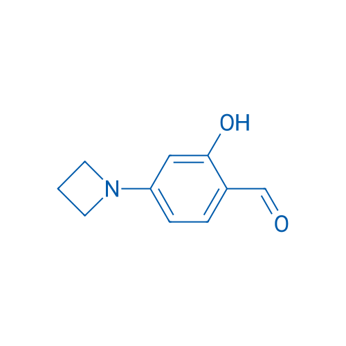 4-(Azetidin-1-yl)-2-hydroxybenzaldehyde 250mg