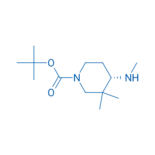 (S)-tert-Butyl 3,3-dimethyl-4-(methylamino)piperidine-1-carboxylate 1g